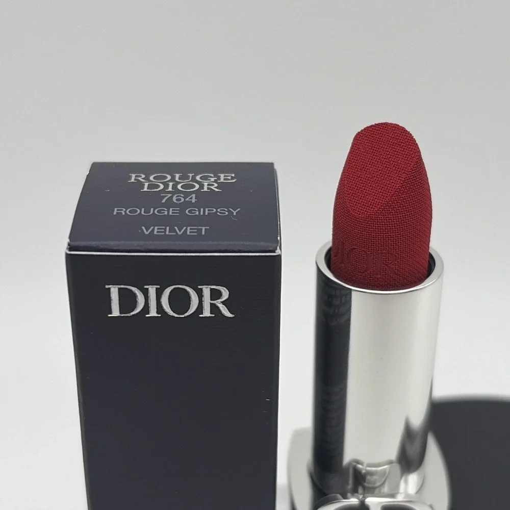 Dior Rouge Dior Couture Lipstick 764 Rouge Gipsy Velvet 3.5g Full Size NIB